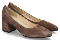 Damen Brunate Pumps CAMOSCIO FANGO