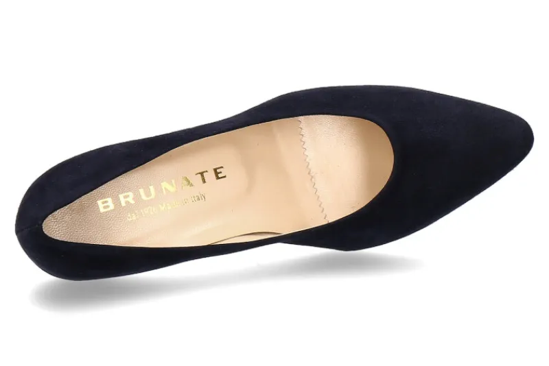 Damen Brunate Pumps FLEX CAMOSCIO BLU