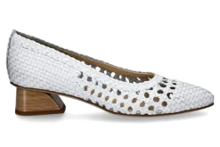 Damen Brunate Pumps FLEX WOVEN- white/weiss