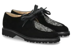 Damen Brunate Schnüschuh HELLEN CAMOSCIO- nero/ schwarz