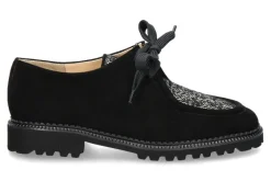 Damen Brunate Schnüschuh HELLEN CAMOSCIO- nero/ schwarz