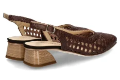 Damen Brunate Slingpumps FLEX WOVEN CAFFE NAPPA- chocco/braun