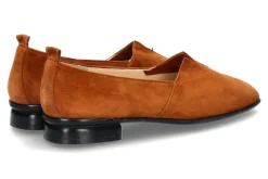 Damen Brunate Slipper BACCAN NEW YORK CAMOSCIO CUOIO