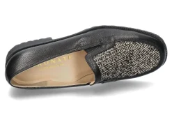 Damen Brunate Slipper DANY EPOQUE NERO BURG TALPA