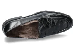 Damen Brunate Slipper gefüttert DANY URANO- nero/ schwarz