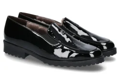 Damen Brunate Slipper gefüttert DANY SOFTLACK NERO