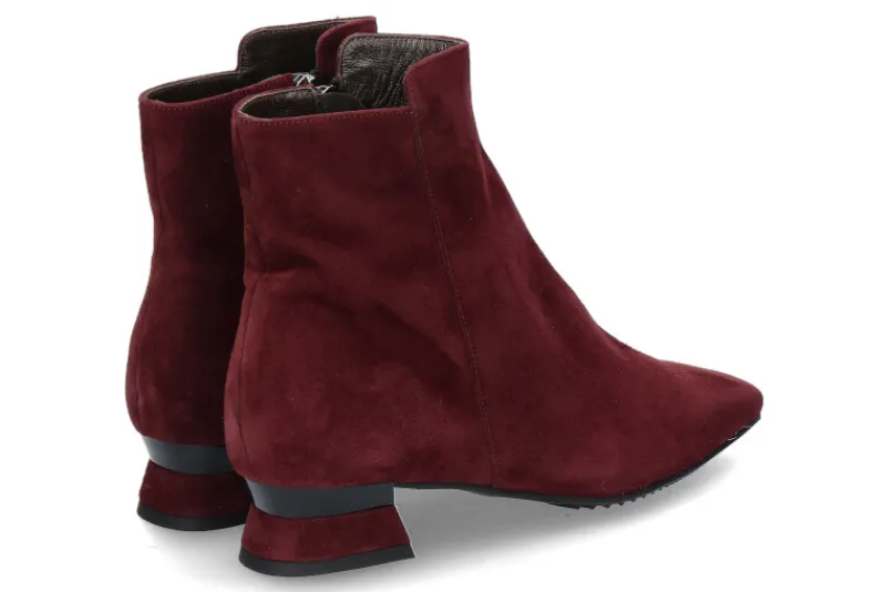 Damen Brunate Stiefelette BIBA CAMOSCIO- bordo