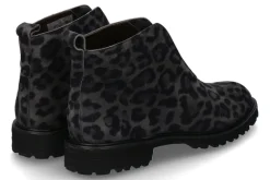 Damen Brunate Stiefelette ELASTICO LEO NERO