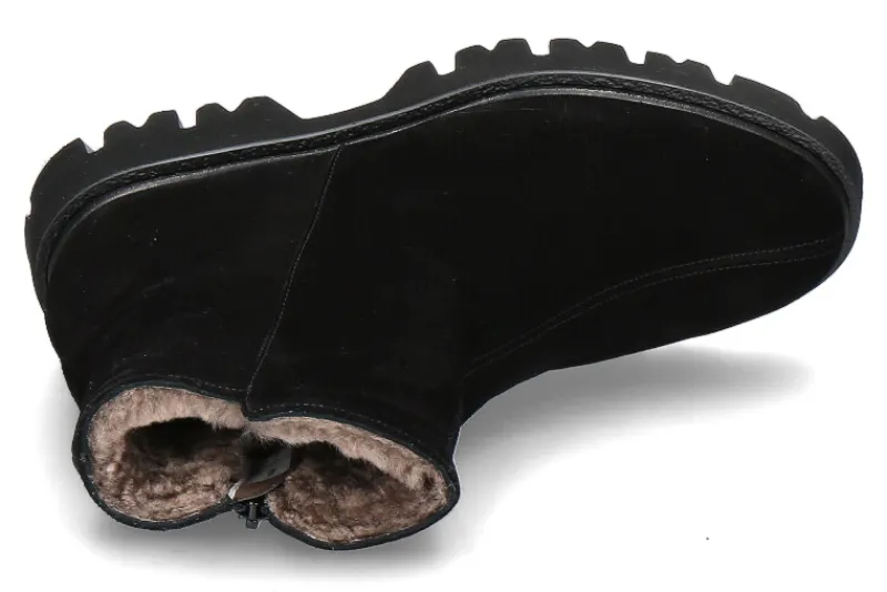 Damen Brunate Stiefelette gefüttert LOOM SOFTY- nero/schwarz