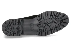 Damen Brunate Stiefelette TANK CAMOSCIO ELASTICO NERO