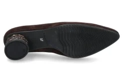 Damen Brunate Trotteur BIBA CAMOSCIO MORO RADI CUOIO (39)