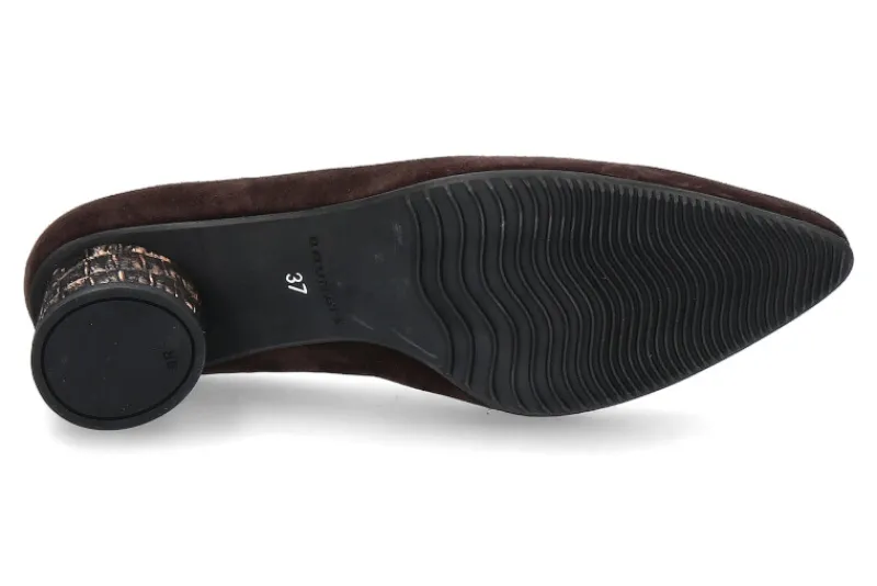 Damen Brunate Trotteur BIBA CAMOSCIO MORO RADI CUOIO (39)