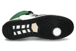 Herren Buscemi Sneaker AIR JON HIGH VITELLO WHITE BLACK GREEN