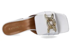 Damen CAFEèNOIR Cafè Noir Pantolette NAPPA BIANCO