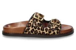 Damen Caryatis Pantolette 68005 BROWN-LEOPARD