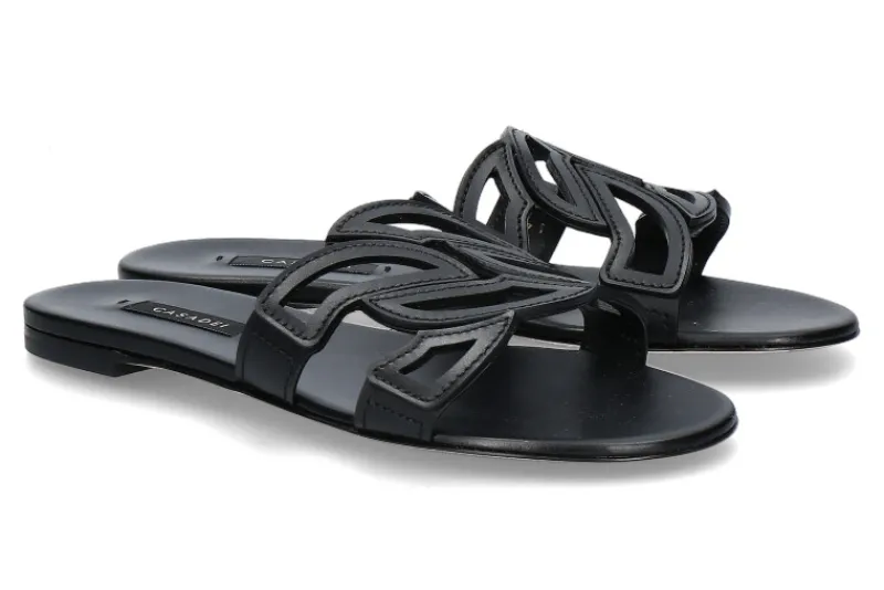 Damen Casadei Pantolette MIRAMAR NERO