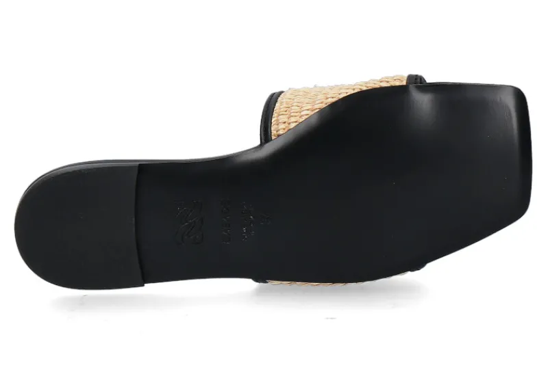 Damen Casadei Pantolette PORTOFINO BAIA TOFFEE NERO