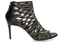 Damen Casadei Sandale MINORCA NERO ORO