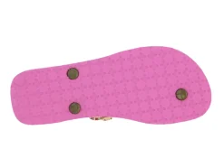 Damen CHANCLAS Zehensteg Sandale ADELA DIAMOND PINK