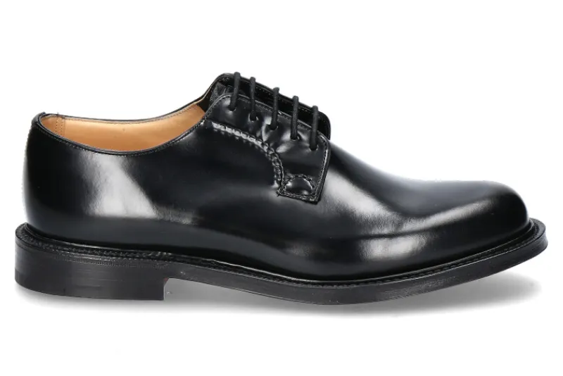 Herren Church's Derby SHANNON POLISHED BINDER BLACK (40½)