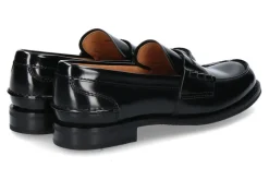 Damen Church's Loafer PEMBREY W 5 POLISHED FUME BLACK