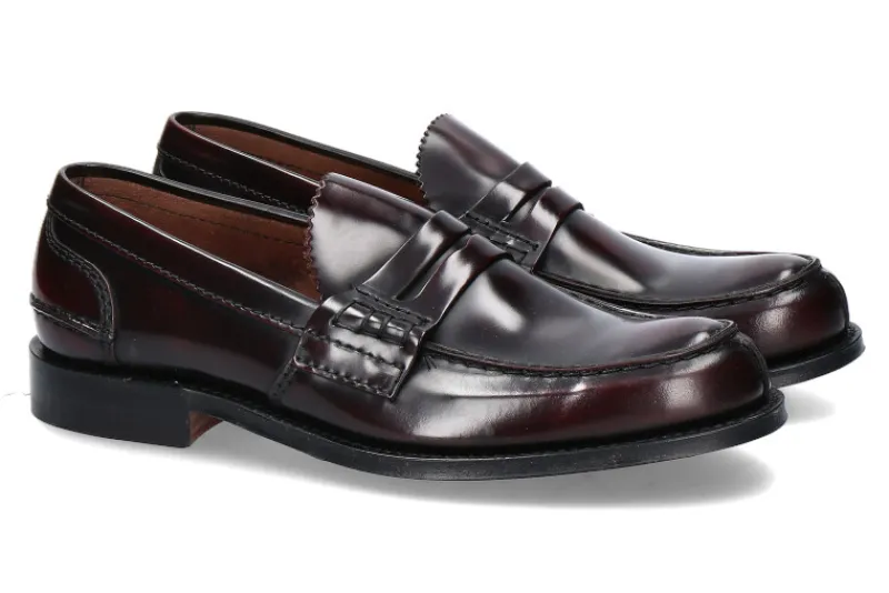 Herren Church's Loafer TUNBRIDGE BOOKBINDER BURGUNDY