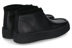 Herren Clarks Originals Schnürer WALLABEE CUP BLACK