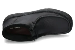Herren Clarks Originals Schnürer WALLABEE CUP BLACK
