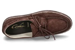 Herren Corvari Herren- Bootsschuh VELOUR 2201- marrone/dunkelbraun