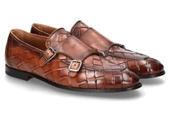 Herren Corvari Monk GARDA INTRECCIO- tabacco/ braun