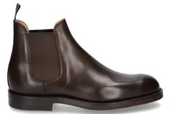 Herren Crockett & Jones Boot CHELSEA 5 WAX CALF- dunkelbraun