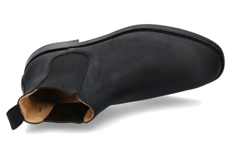Herren Crockett & Jones Boot CHELSEA 5 ROUGH- OUT SUEDE- schwarz