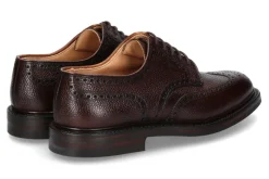Herren Crockett & Jones Derby PEMBROKE SCOTCH GRAIN- dunkelbraun