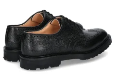 Herren Crockett & Jones Derby PEMBROKE SCOTCH GRAIN- schwarz