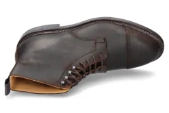 Herren Crockett & Jones Derby- Stiefel  CONISTON ROUGH- OUT SUEDE- dunkelbraun