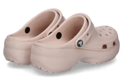 Damen Crocs Pantolette CLASSIC PLATFORM CLOG- quartz