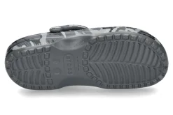 Herren Crocs Pantolette CLASSIC PRINTED CAMO CLOG- slate grey