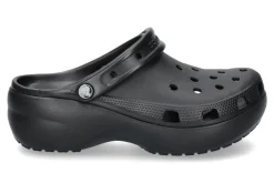Damen Crocs Pantolette CLASSIC PLATFORM CLOG- black