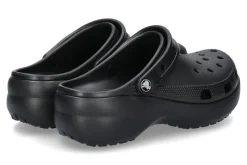 Damen Crocs Pantolette CLASSIC PLATFORM CLOG- black