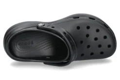 Damen Crocs Pantolette CLASSIC PLATFORM CLOG- black
