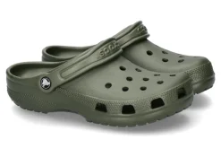 Damen Crocs Pantolette CLASSIC CLOG army green/grün