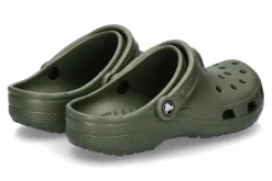 Damen Crocs Pantolette CLASSIC CLOG army green/grün