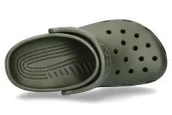 Damen Crocs Pantolette CLASSIC CLOG army green/grün
