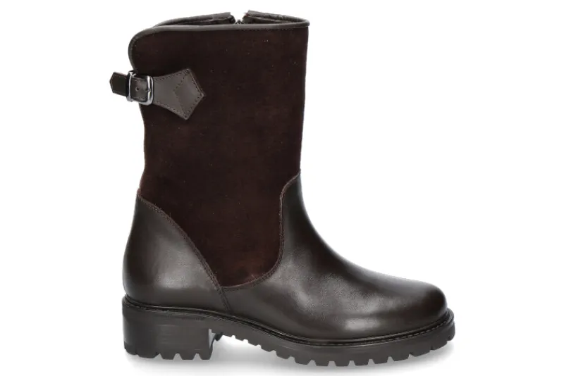 Damen Diavolezza Boots gefüttert 441 VITELLO- dunkelbraun