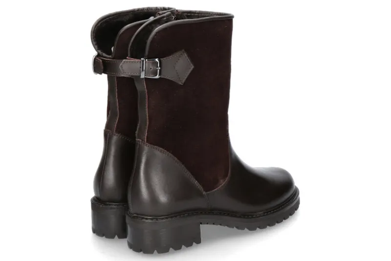 Damen Diavolezza Boots gefüttert 441 VITELLO- dunkelbraun