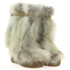 Damen Diavolezza Fellstiefel COYOTE BIANCO