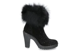 Damen Diavolezza Fellstiefelette gefüttert 851 NERO