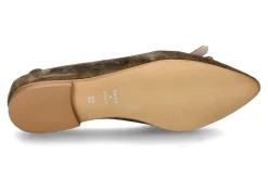 Damen dirndl + bua Damen- Slipper ANTIKBOCK- akazie