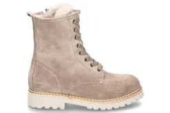 Damen dirndl + bua Damen- Stiefelette gefüttert VELOUR- sand