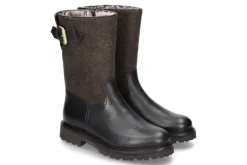 Damen dirndl + bua Damen-Stiefelette gefüttert PANIOLO LODEN- moro/dunkelbraun